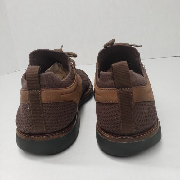 Mark Nason Los Angeles Clubman Westside Oxford Mens 9 Brown Leather Mesh Cushion - Picture 3 of 16